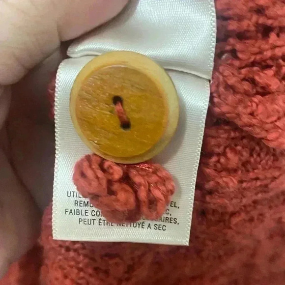 Anthropologie Moth Cable Knit Mock Neck Sweater Size Medium - Picture 4 of 7